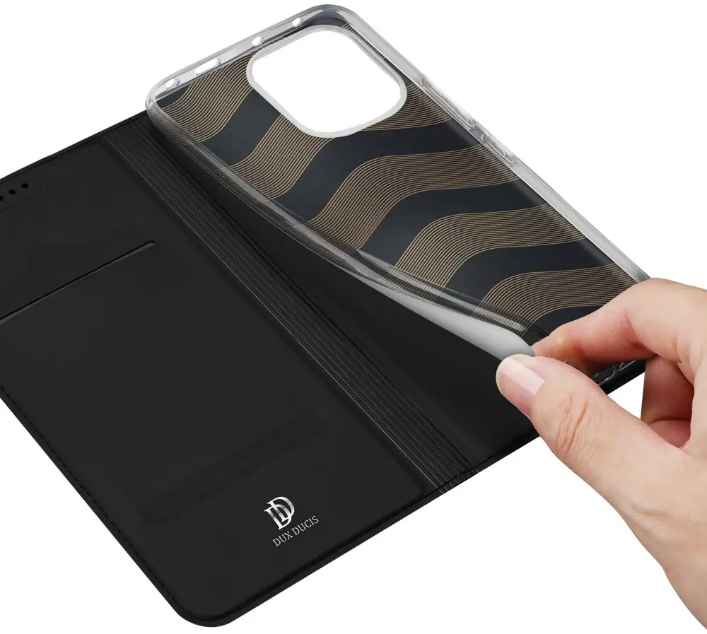 Dux Ducis Skin Pro Xiaomi Redmi Note 14 5G Hoesje Portemonnee Book Case Zwart afbeelding 8