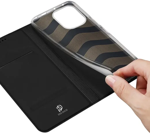 Dux Ducis Skin Pro Xiaomi Redmi Note 14 5G Hoesje Portemonnee Book Case Zwart afbeelding 8