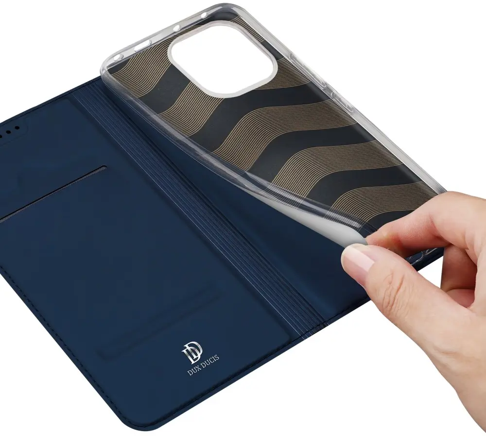 Dux Ducis Skin Pro Xiaomi Redmi Note 14 5G Hoesje Portemonnee Book Case Blauw afbeelding 8