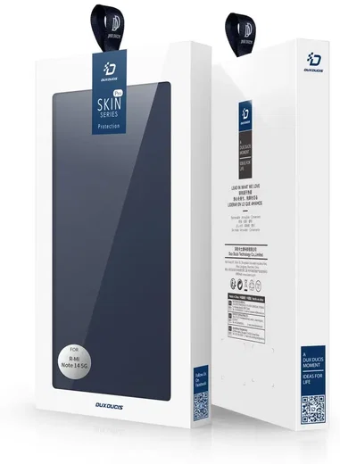 Dux Ducis Skin Pro Xiaomi Redmi Note 14 5G Hoesje Portemonnee Book Case Blauw afbeelding 11