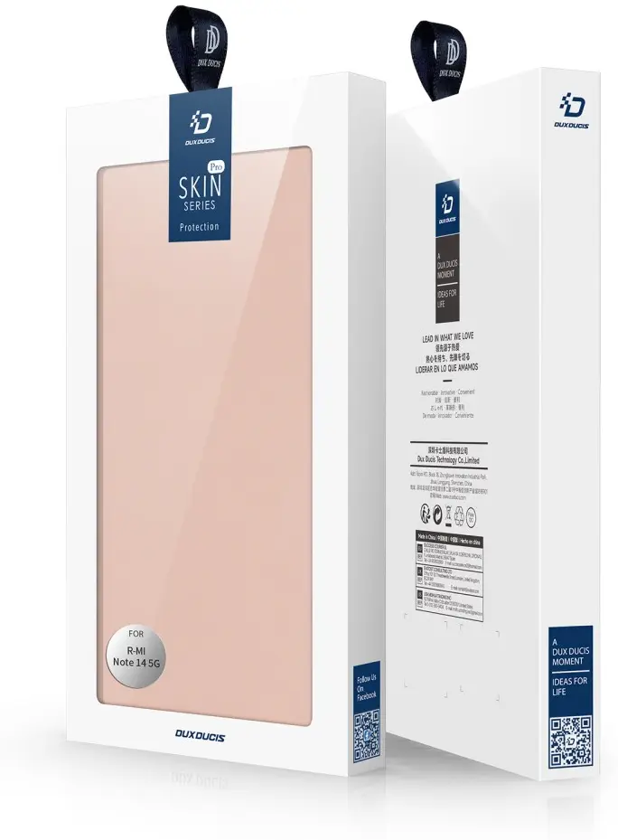 Dux Ducis Skin Pro Xiaomi Redmi Note 14 5G Hoesje Portemonnee Book Case Roze afbeelding 11