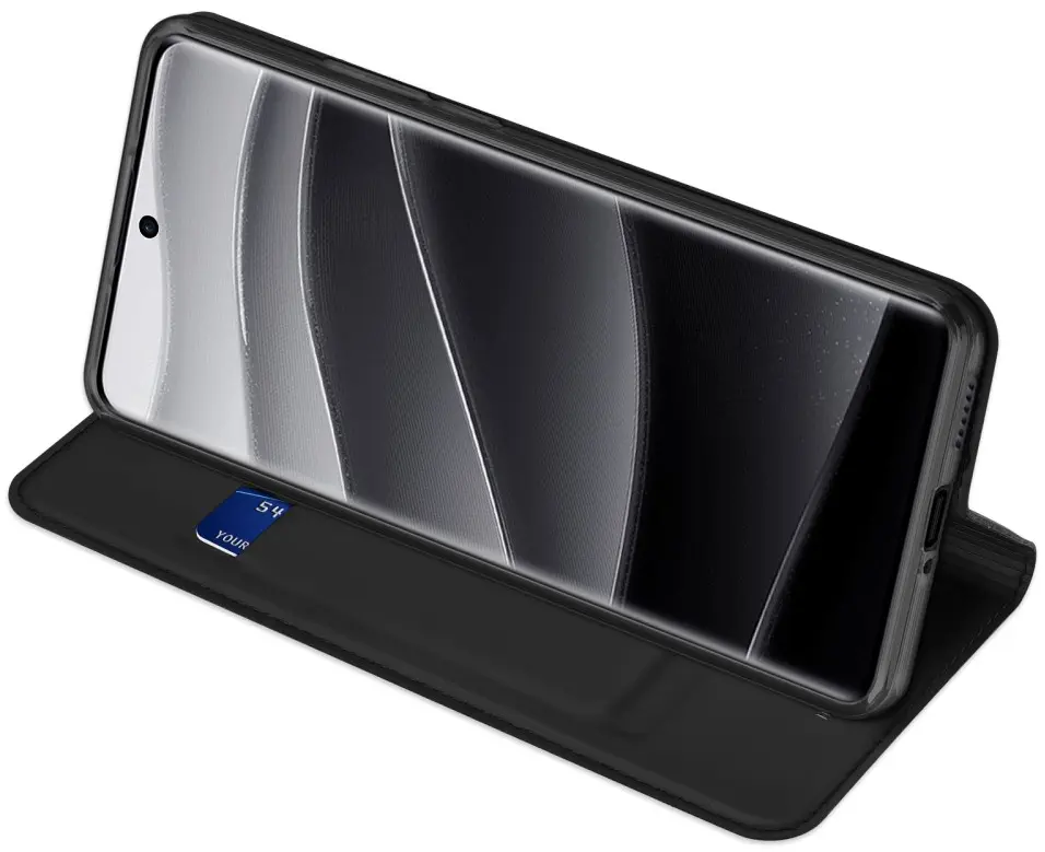 Dux Ducis Skin Pro Xiaomi Poco X7 / Redmi Note 14 Pro 5G Hoesje Book Case Zwart afbeelding 5