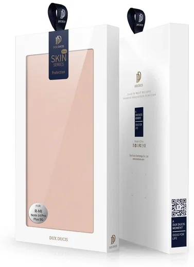 Dux Ducis Skin Pro Xiaomi Redmi Note 14 Pro Plus Hoesje Book Case Roze afbeelding 10