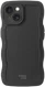 HappyCase Wavy Apple iPhone 17e / 16e  Hoesje TPU Back Cover Zwart afbeelding 1