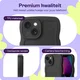 HappyCase Wavy Apple iPhone 17e / 16e  Hoesje TPU Back Cover Zwart afbeelding 3