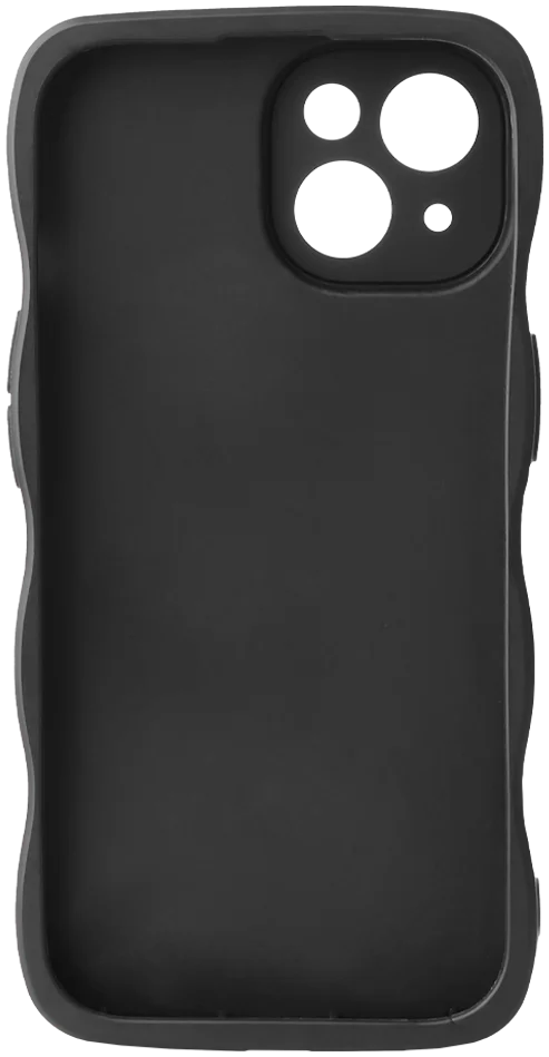 HappyCase Wavy Apple iPhone 17e / 16e  Hoesje TPU Back Cover Zwart afbeelding 15