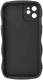 HappyCase Wavy Apple iPhone 12 Hoesje TPU Back Cover Zwart afbeelding 15