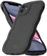HappyCase Wavy Apple iPhone 11 Hoesje TPU Back Cover Zwart afbeelding 2