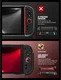 SUPCASE UB Pro Nintendo Switch 2 Hoesje Schokbestendig - Afneembare Joycon Rood afbeelding 6