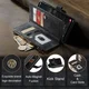 CaseMe C30 Samsung Galaxy S25 Hoesje Pasjeshouder Book Case Zwart afbeelding 8