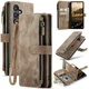CaseMe C30 Samsung Galaxy S25 Hoesje Pasjeshouder Book Case Bruin afbeelding 11