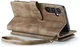 CaseMe C30 Samsung Galaxy S25 Hoesje Pasjeshouder Book Case Bruin afbeelding 12