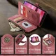 CaseMe C30 Samsung Galaxy S25 Hoesje Pasjeshouder Book Case Rood afbeelding 8