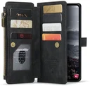 CaseMe C30 Samsung Galaxy S25 Plus Hoesje Pasjeshouder Book Case Zwart