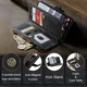 CaseMe C30 Samsung Galaxy S25 Plus Hoesje Pasjeshouder Book Case Zwart afbeelding 8