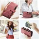 CaseMe C30 Samsung Galaxy S25 Plus Hoesje Pasjeshouder Book Case Rood afbeelding 7