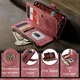 CaseMe C30 Samsung Galaxy S25 Plus Hoesje Pasjeshouder Book Case Rood afbeelding 8