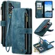 CaseMe C30 Samsung Galaxy S25 Plus Hoesje Pasjeshouder Book Case Blauw afbeelding 11