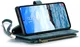 CaseMe C30 Samsung Galaxy S25 Plus Hoesje Pasjeshouder Book Case Blauw afbeelding 12