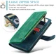 CaseMe C30 Samsung Galaxy S25 Plus Hoesje Pasjeshouder Book Case Blauw afbeelding 5