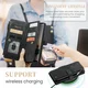 CaseMe C30 Samsung Galaxy S25 Ultra Hoesje Pasjeshouder Book Case Zwart afbeelding 6