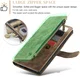 CaseMe C30 Samsung Galaxy S25 Ultra Hoesje Pasjeshouder Book Case Bruin afbeelding 5