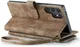 CaseMe C30 Samsung Galaxy S25 Ultra Hoesje Pasjeshouder Book Case Bruin afbeelding 12