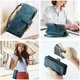 CaseMe C30 Samsung Galaxy S25 Ultra Hoesje Pasjeshouder Book Case Blauw afbeelding 6