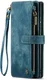 CaseMe C30 Samsung Galaxy S25 Ultra Hoesje Pasjeshouder Book Case Blauw afbeelding 2