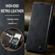 CaseMe 013 Samsung Galaxy S25 Hoesje Book Case met Standaard Zwart afbeelding 11