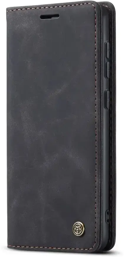 CaseMe 013 Samsung Galaxy S25 Hoesje Book Case met Standaard Zwart afbeelding 12