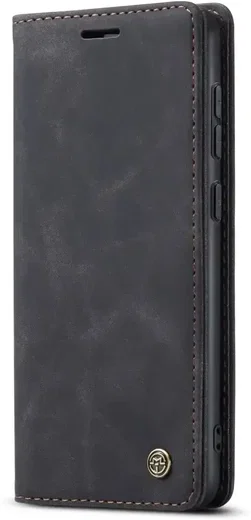 CaseMe 013 Samsung Galaxy S25 Hoesje Book Case met Standaard Zwart afbeelding 12