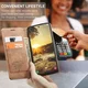 CaseMe 013 Samsung Galaxy S25 Hoesje Book Case met Standaard Bruin afbeelding 9