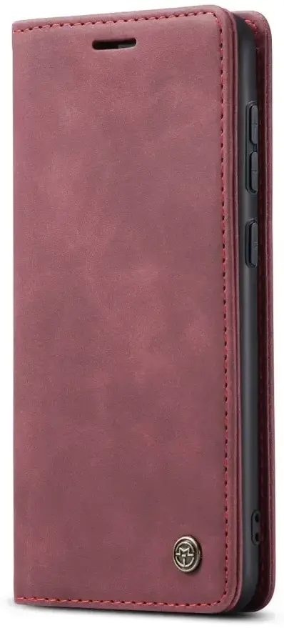 CaseMe 013 Samsung Galaxy S25 Hoesje Book Case met Standaard Rood afbeelding 12