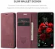 CaseMe 013 Samsung Galaxy S25 Hoesje Book Case met Standaard Rood afbeelding 6