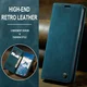 CaseMe 013 Samsung Galaxy S25 Hoesje Book Case met Standaard Blauw afbeelding 11