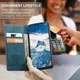 CaseMe 013 Samsung Galaxy S25 Hoesje Book Case met Standaard Blauw afbeelding 3