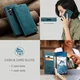 CaseMe 013 Samsung Galaxy S25 Hoesje Book Case met Standaard Blauw afbeelding 5