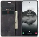 CaseMe 013 Samsung Galaxy S25 Plus Hoesje Book Case met Standaard Zwart