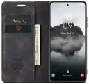CaseMe 013 Samsung Galaxy S25 Plus Hoesje Book Case met Standaard Zwart