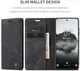 CaseMe 013 Samsung Galaxy S25 Plus Hoesje Book Case met Standaard Zwart afbeelding 6