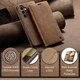 CaseMe 013 Samsung Galaxy S25 Plus Hoesje Book Case met Standaard Bruin afbeelding 7