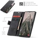 CaseMe 013 Samsung Galaxy S25 Ultra Hoesje Book Case met Standaard Zwart afbeelding 10