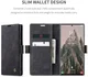 CaseMe 013 Samsung Galaxy S25 Ultra Hoesje Book Case met Standaard Zwart afbeelding 6