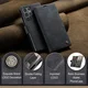 CaseMe 013 Samsung Galaxy S25 Ultra Hoesje Book Case met Standaard Zwart afbeelding 9