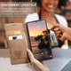 CaseMe 013 Samsung Galaxy S25 Ultra Hoesje Book Case met Standaard Bruin afbeelding 10