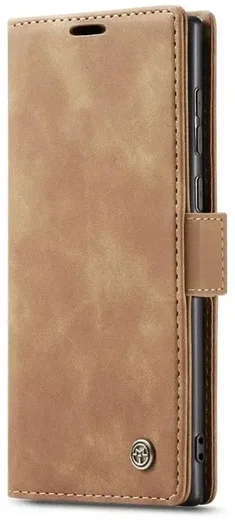 CaseMe 013 Samsung Galaxy S25 Ultra Hoesje Book Case met Standaard Bruin afbeelding 12