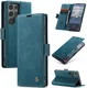 CaseMe 013 Samsung Galaxy S25 Ultra Hoesje Book Case met Standaard Blauw afbeelding 2