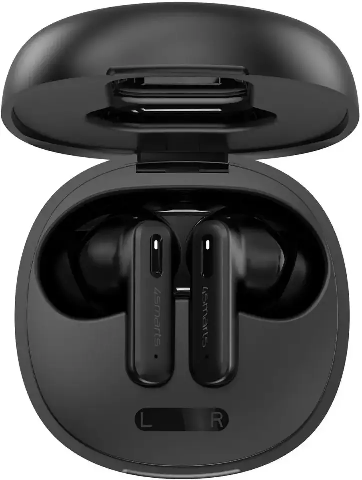 4smarts SkyBuds Screen ANC TWS Headset Draadloze Oordopjes Zwart afbeelding 10