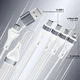 4smarts 4in2 Multi oplaadkabel 25cm Wit afbeelding 6